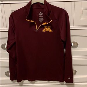 UMN half zip